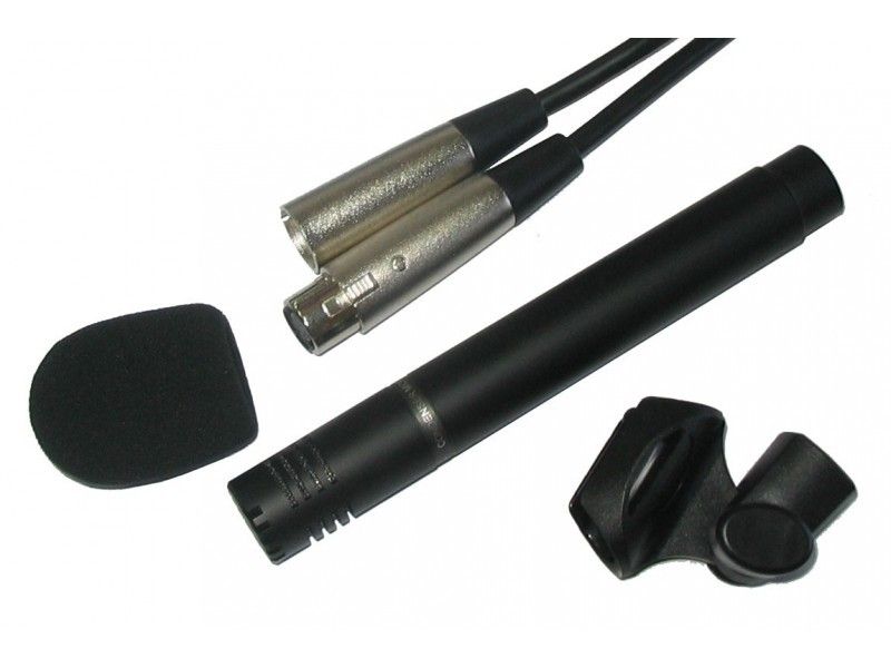 Microfon omnidirectional cu condesator pe fir, MIK2044