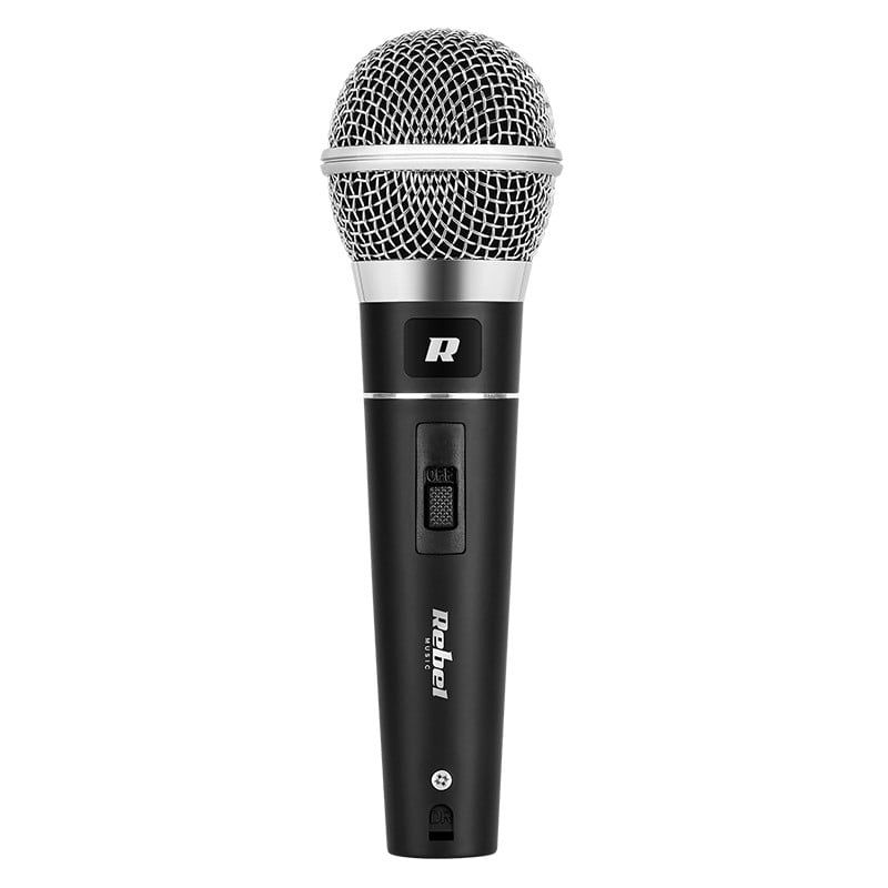 Microfon audio DM 604, cablu XLR - Jack 6.3, 600 Ohm, MIK0003 Rebel