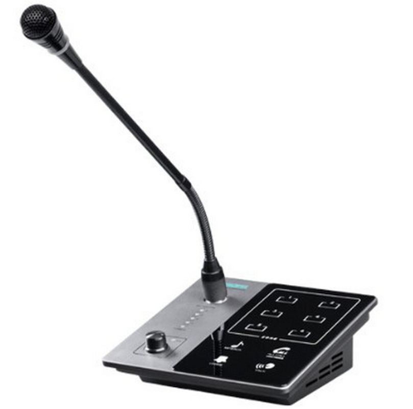 Microfon pentru conferinta DSPPA DMA60M, statie apel 6 zone, RJ45