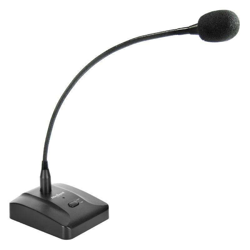 Microfon conferinta cu stativ pentru anunturi MH35A, 2000 Ohmi, 43dB, XLR, negru, Rebel MIK2042