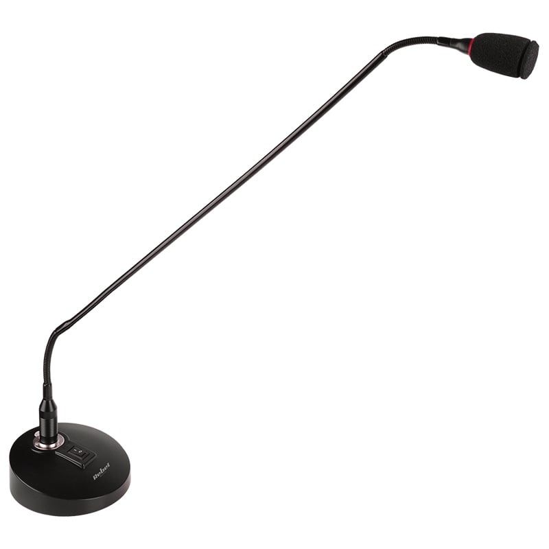 Microfon conferinta si stativ 80cm, 40Hz- 16Hz, 2000 Ohm, baterii 1.5V DC, Rebel MIK0023