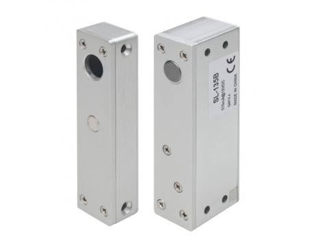Mini bolt electric aplicat cu monitorizare, temporizator, pentru usi cu deschidere de 90º-180º, SL-165B