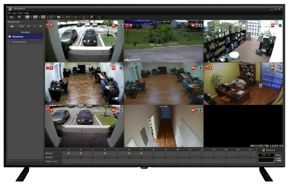 Monitor LED 55", 4K, 3portui HDMI, Negru Safer MNT55-4K
