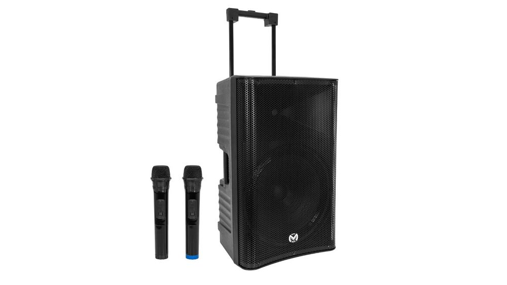 Boxa portabila 15inch/38 cm, 300 W RMS, TWS, 2 x microfoane incluse, MOBILEPRO15