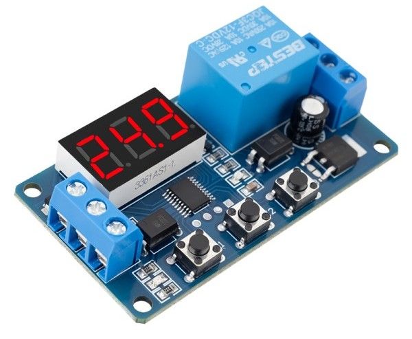 Modul digital de temporizare si intarziere comanda, cu ecran alfanumeric, T-100R-PRO