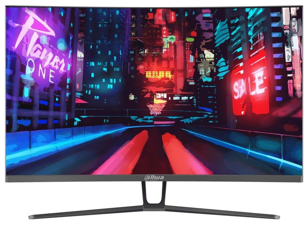 Monitor curbat cu LED, diagonala 31.5 inch, rezolutie Full HD, timp de raspuns 1ms, VESA 75x75 mm, Dahua LM32-E230C