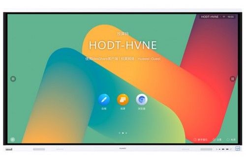 Tabla interactiva cu touch screen 4K UHD Huawei IdeaHub Board 2, diagonala 75"(190.5cm), Dual Wi-Fi, difuzoare, HU55150692