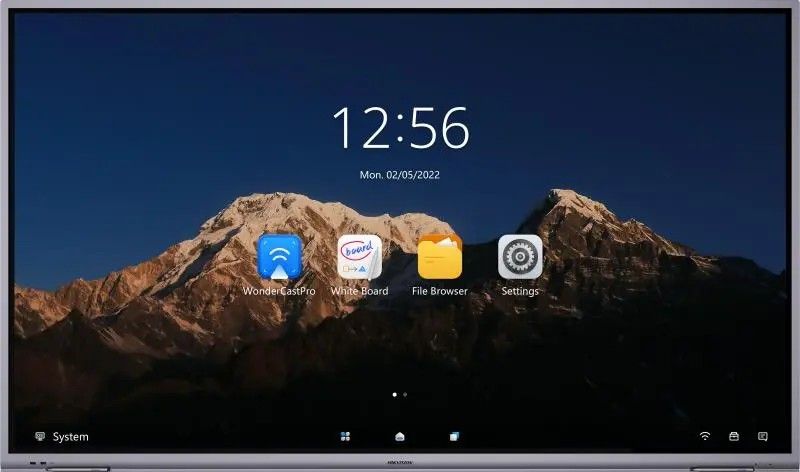 Tabla interactiva cu touch screen (Whiteboard) Hikvision DS-D5B75RB/C, 4K DLED, diagonala 75", Intrari 2xHDMI, USB, RJ45, RS-232