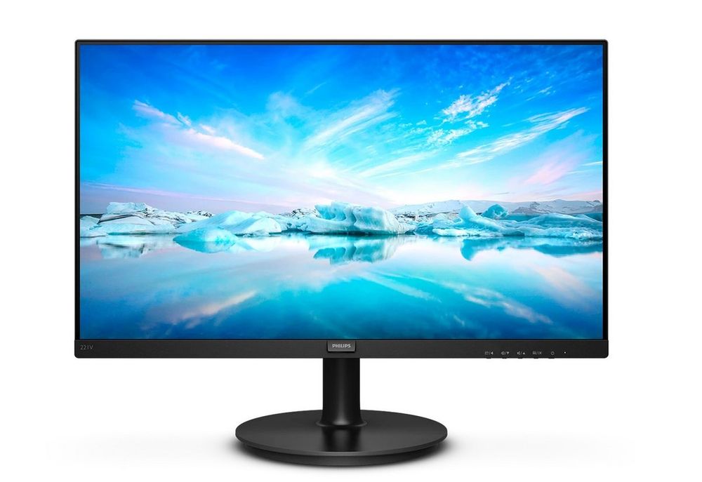 Monitor LCD VA Full HD, diagonala 21.5 inch, unghi vizualizare 178 grade, VGA, HDMI, difuzor 2x2W, Philips 221V8A/00