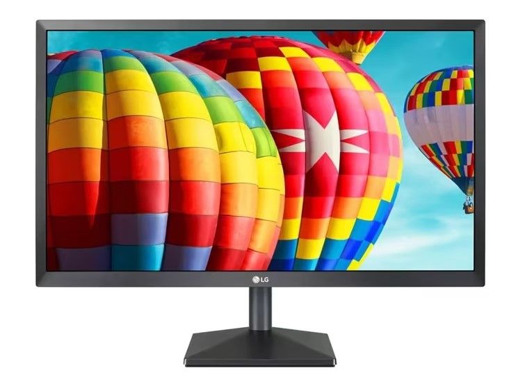 Monitor LED IPS Full HD, cu diagonala 24 inch / 60cm, interfata HDMI, VGA, Jack 3.5mm, LG 24-MK430H-B