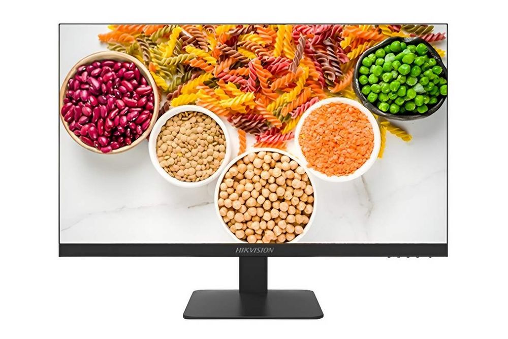 Monitor E-LED pentru supraveghere FULL HD Hikvision DS-D5024F2-1V2S, diagonala 23.8 inch, HDMI, VGA, Audio