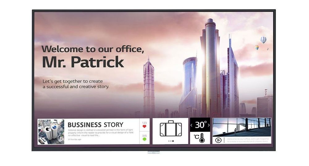 Monitor UHD 4K 8MP LG DISPRO-LG-43UH5F-H, diagonala 43"(109cm), 3x HDMI, USB, RJ45, RS232