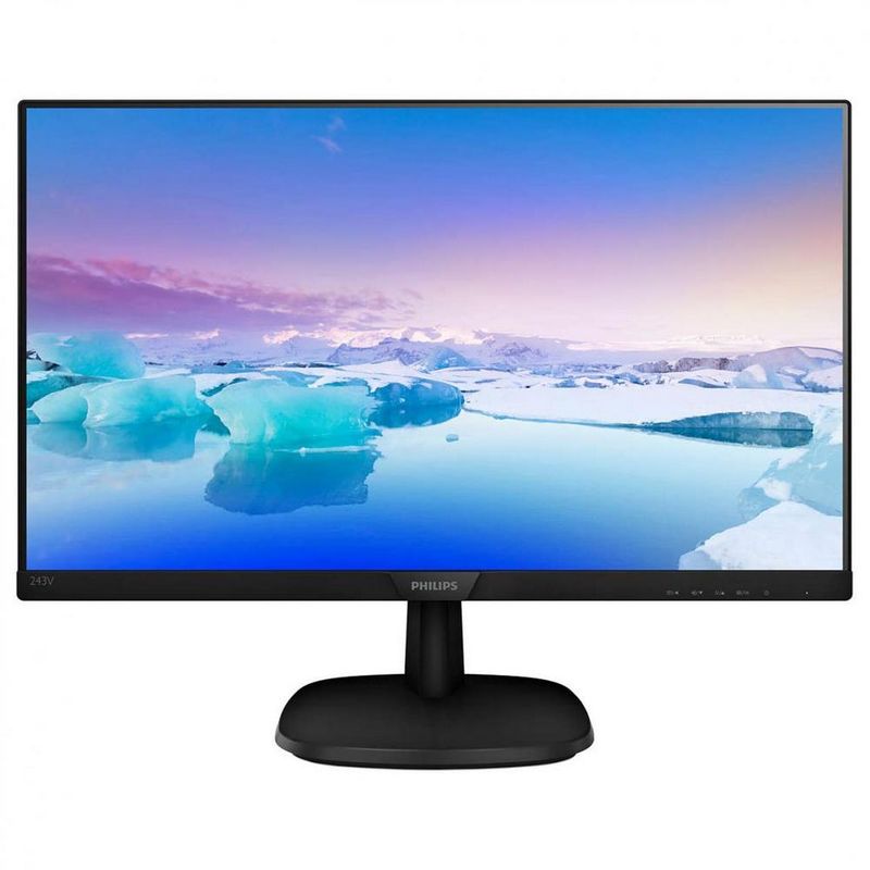 Monitor Philips 27 inch, 1920x 1080p, IPS Full HD, Wide, 250cd/m, VGA, DVI, HDMI, prindere VESA, posibilitate montare pe perete, 273V7QDSB/00