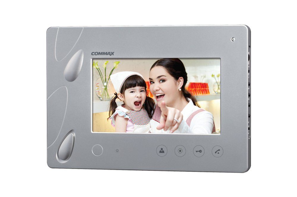 Monitor videointerfon de interior, Commax, 7 inch, aparent, 4 fire, TFT LCD, CDV-70P