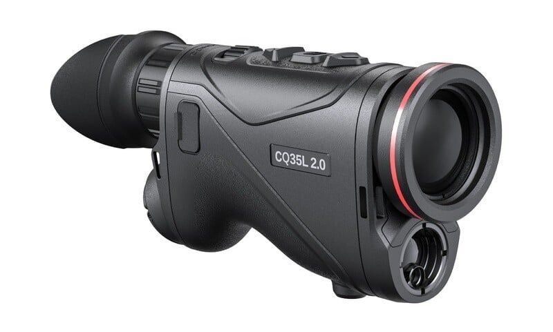 Monocular termic vanatoare Hikmicro CONDOR LRF DV.CQ35L, 640x512p, 35mm, detectie 1800m, telemetru laser 1000m, Wi-Fi, IP67