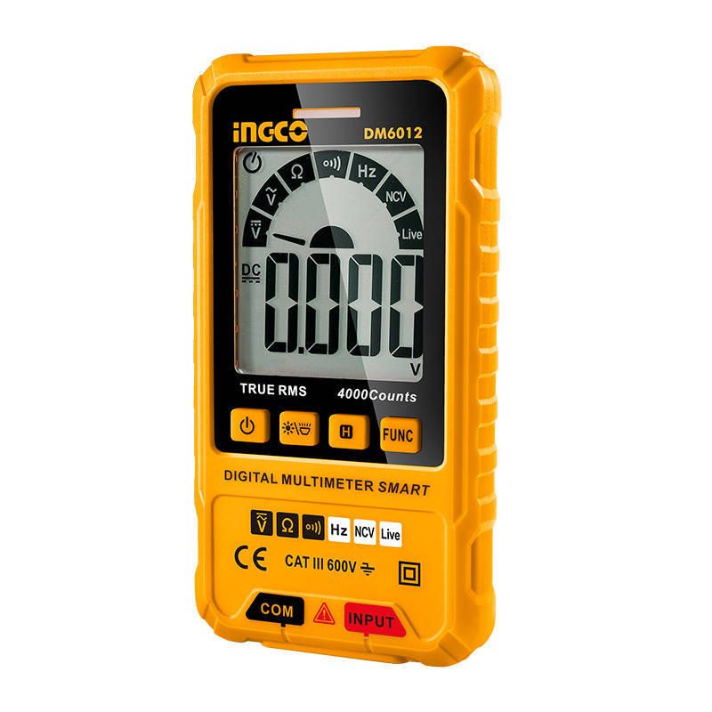 Multimetru digital universal, AC / DC, DM6012 Ingco