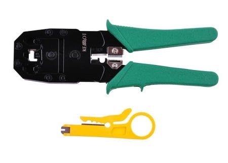 Cleste sertizat mufe retea RJ 45 si RJ 12, NAR0051