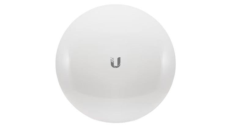 Antena de retea si access point Ubiquiti NanoBeam NBE-M5-16, 16dBi, 26dBm, 5 GHz, 1port x 10/100MbE RJ45, 6W, adaptor PoE inclus