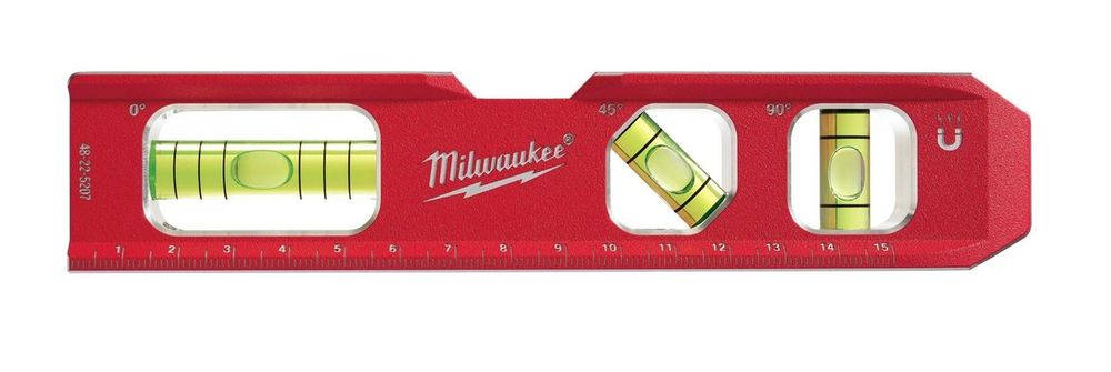 Nivela magnetica Milwaukee pentru sudori, 17 cm, BILLET Torpedo, 4932459097