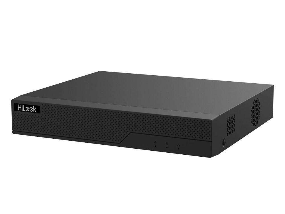 NVR Hikvision, 4 canale IP, 4K, PoE, H.265+, 40Mbps intrare, detectie miscare 2.0, analiza umana/vehicul, NVR-104MH-C/4P(E)