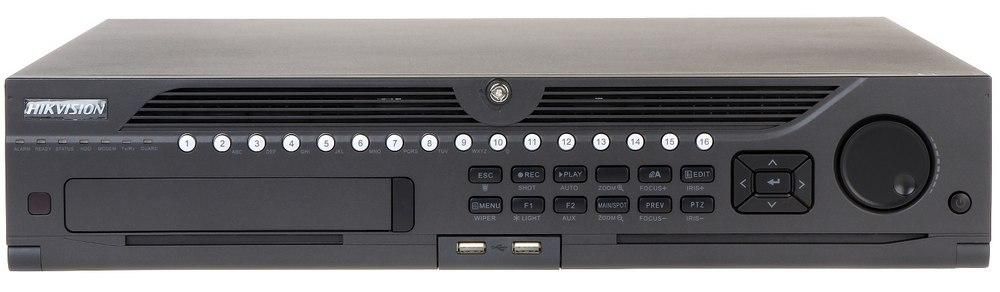 NVR 32 canale, 4K, 12 Megapixeli, 8xSATA, Hikvision DS-9632NI-I8