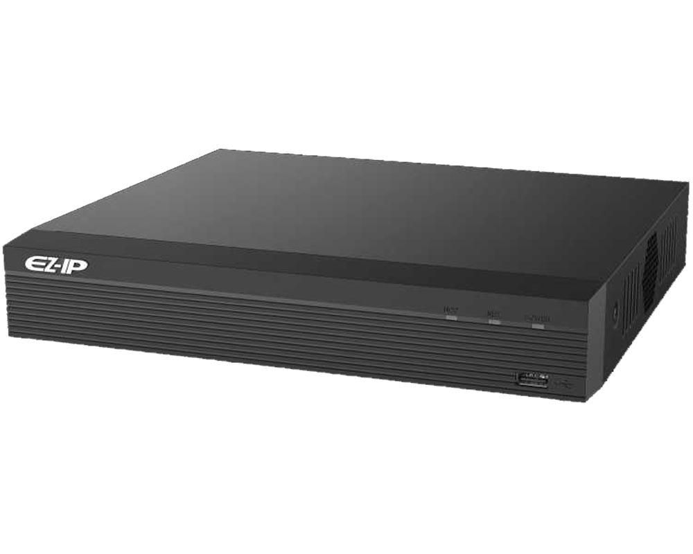 NVR 4 canale, 8 MP, 4 x PoE, compresie H.265+, bandwith 80 MBPS