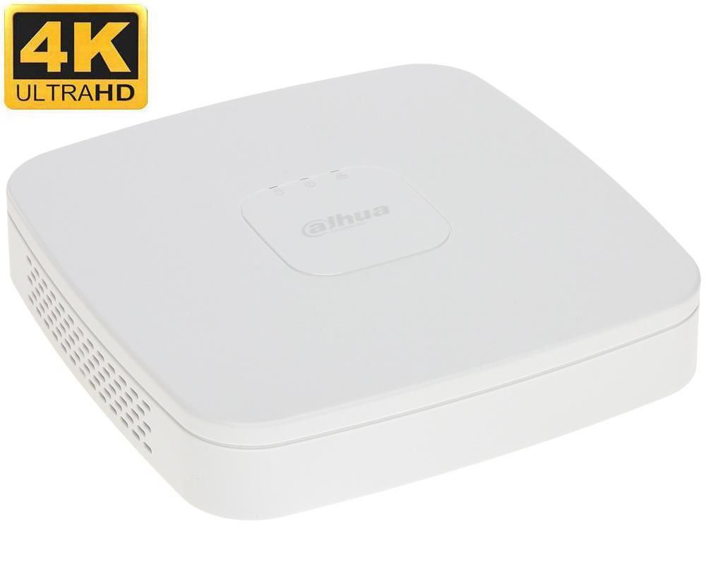 NVR 4 canale Dahua 4K UHD, PoE, ONVIF, 2 x USB, 1 x HDD, NVR2104-P-4KS2