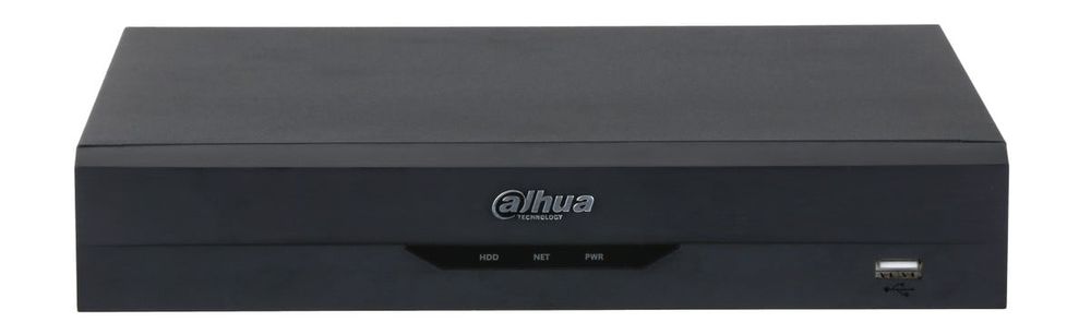 NVR 4 canale, 12MP, WizSense, AI, Recunoastere Faciala, Detectie miscare, 1x SATA, Dahua NVR2104HS-I2