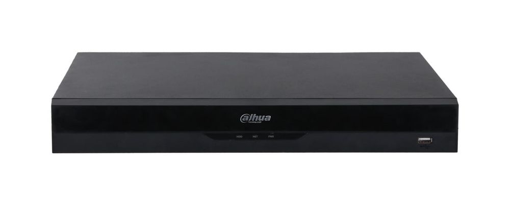 NVR 8 canale, 16MP, WizSense, 8 canale PoE, 256 Mbps, 2x SATA, Functii inteligente, Dahua NVR4208-8P-EI