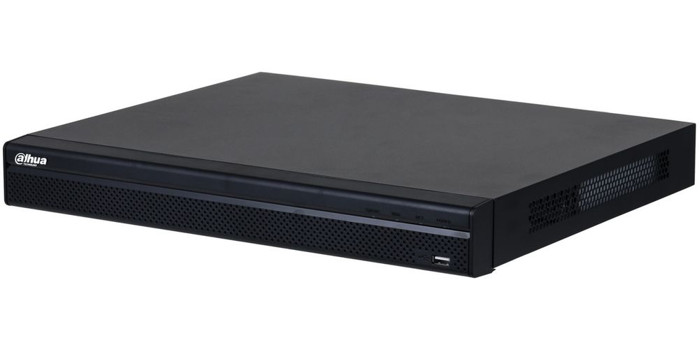 NVR 16 Canale, 16X PoE, 8MP 4K, ONVIF, Detectare miscare si recunaostere faciala AI, Dahua NVR4216-16P-4KS2/L