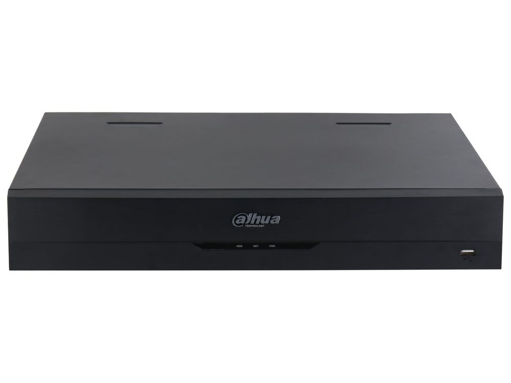 NVR IP Dahua WizSense, 32 canale, 4x HDD, AI, 32MP, 8K HDMI, 448Mbps, NVR5432-EI2