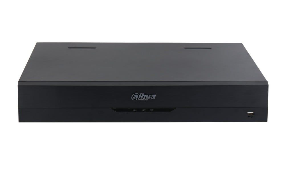 NVR 64 canale, WizSense, 1.5U, pana la 32MP, 384 Mbps latime de banda, SMD Plus, 4x SATA, Dahua NVR5464-EI