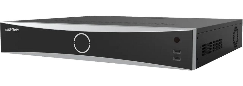 NVR 32 canale, 16xPoE, AcuSense, 12MP, bandwidth 256 Mbps, 4x SATA, Recunoastere faciala, Hikvision DS-7732NXI-I4/16P/S(C)