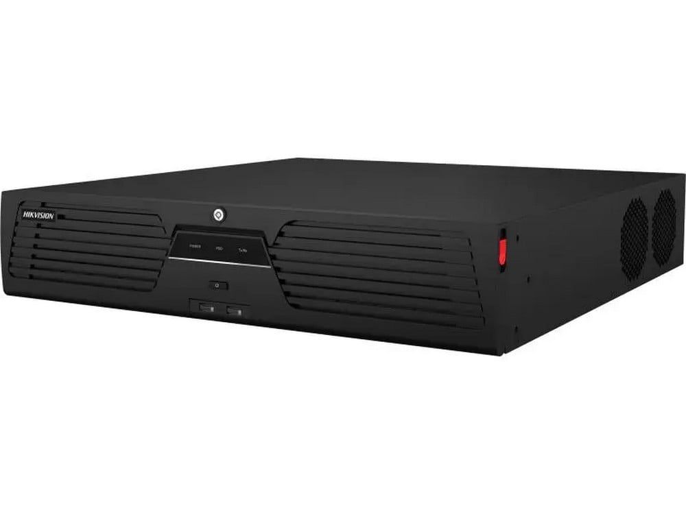 NVR 64 canale, 8K, bandwidth 400 Mbps, 8x SATA, compresie video h.265, Hikvision, DS-9664NI-M8
