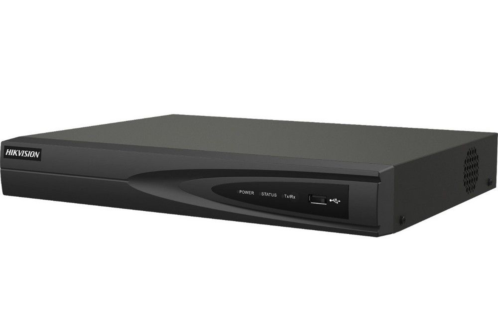 NVR 8 canale, pana la 8MP 4K, bandwidth 80Mbps, Detectare miscare, 1 port SATA pentru HDD, DS-7608NI-K1(C) Hikvision