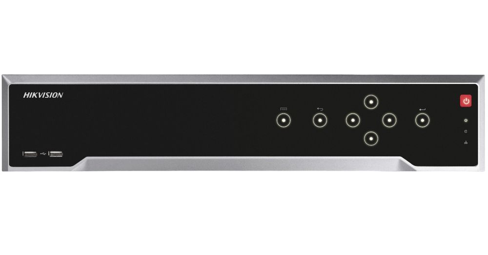 NVR 32 Canale, 16 Porturi PoE, 12MP, 256 Mbps, H265, 4xSATA, Hikvision DS-7732NI-I4/16P