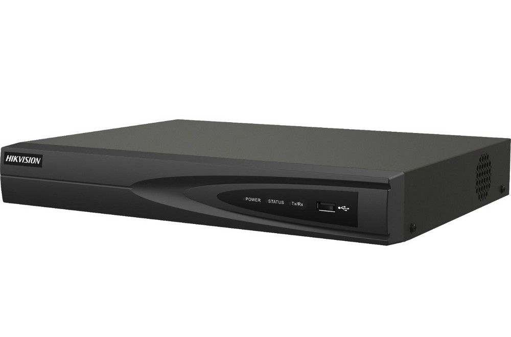 [RESIGILAT] NVR 4 canale, pana la 8MP 4K, bandwidth 40Mbps, Detectare miscare, PoE, 1 port SATA pentru HDD, DS-7604NI-K1/4P/C-R Hikvision