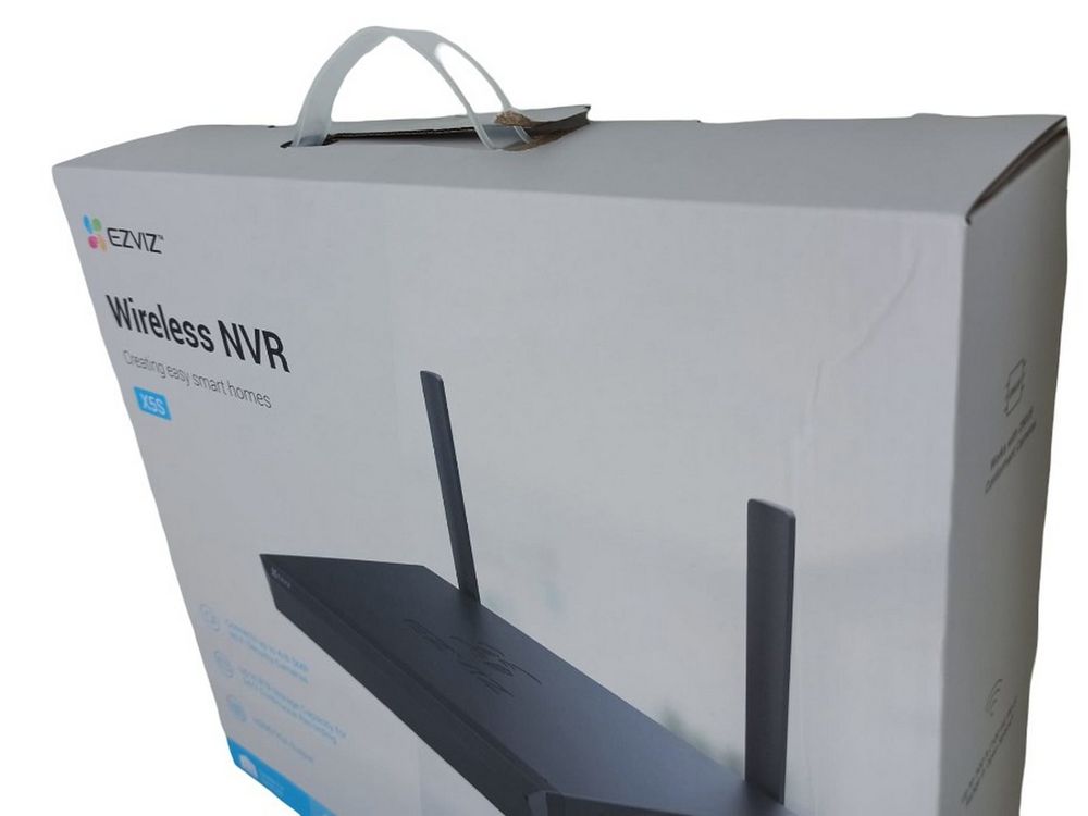 [RESIGILAT] NVR wireless Ezviz X5S, 4 canale, 3K, 2 antene 2.4GHz, 50Mbps, H.265,1x SATA, CS-X5S(4W)-R1