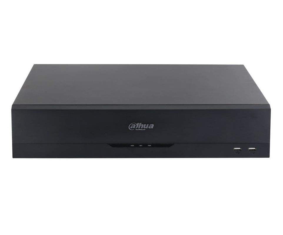 NVR WizSense, 64 canale, 2U, pana la 32MP 8K, 384 Mbps, 8x SATA, Recunoastere faciala, ANPR, Dahua NVR5864-EI