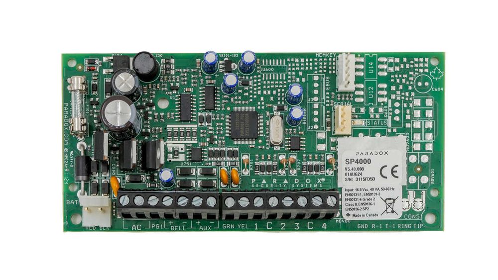PCB Centrala antiefractie Paradox SP4000 4-32 de zone SP4000PCB