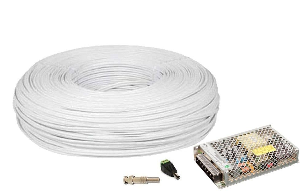Kit accesorii sisteme de supraveghere 8 camere, KITACC8-1-1