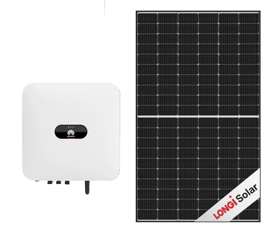 Pachet 3KW Hibrid Monofazat Huawei si Longi 455W, PACHET3KW-450W