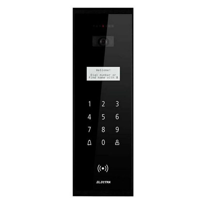 Panou exterior smart VIDEO, Rezidential, montaj aparent, 255 familii, VPM.BSR02.ELB0R