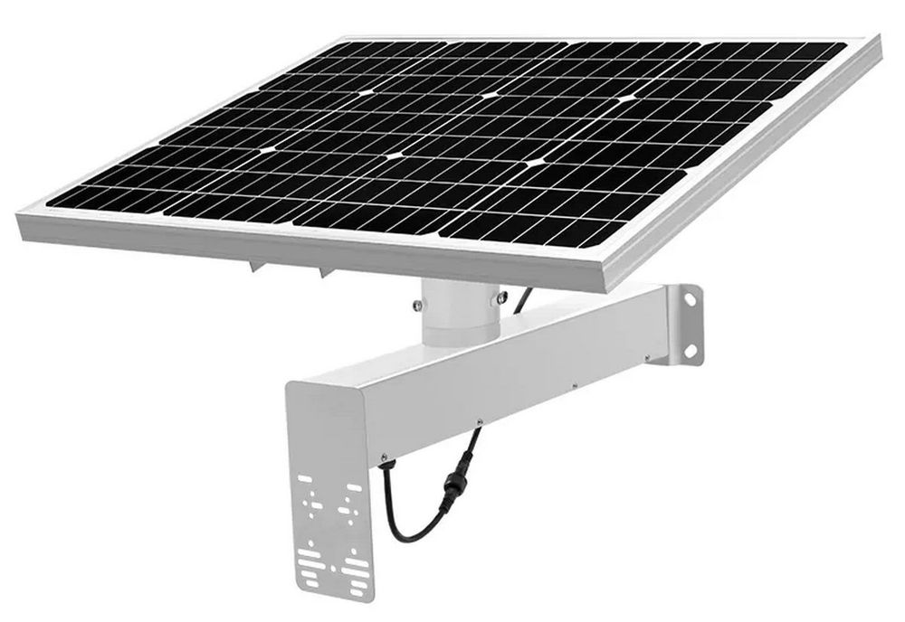 Panou solar pentru camere de supraveghere, 12V, 40W, acumulatori inclusi de 20 Ah, Safer SAF-SOL40W20AH