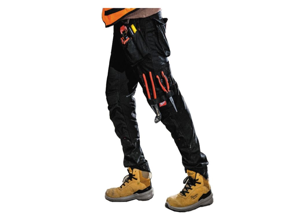 Pantaloni de lucru Milwaukee FREEFLEX Mobility, marimea 60, negru, 4932498197