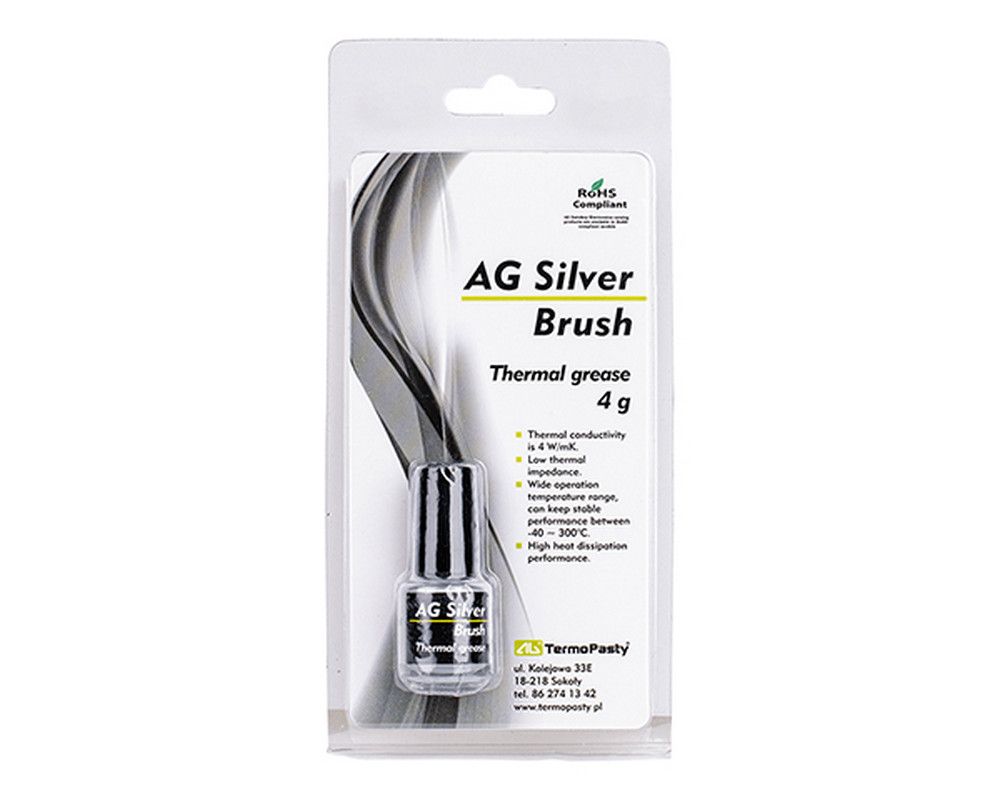 Pasta termoconductoare AG Silver Brush 4g, CHE1613
