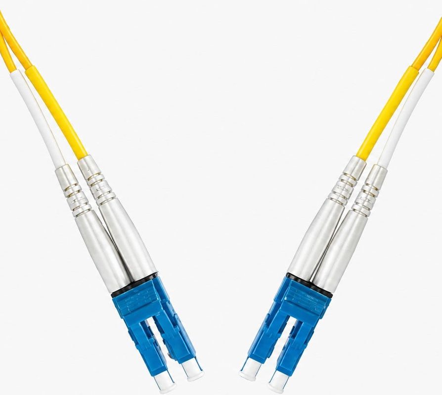 Patch Cord Fibra Optica retele LAN Pasive Braun Group, LC-LC, SM OS2 G652D/G657A1, Duplex, LSZH, 3m, SMD-LCLC-3