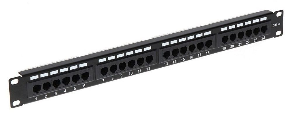 Patch Panel 24 porturi rackabil CAT5E, PATCH PANEL5