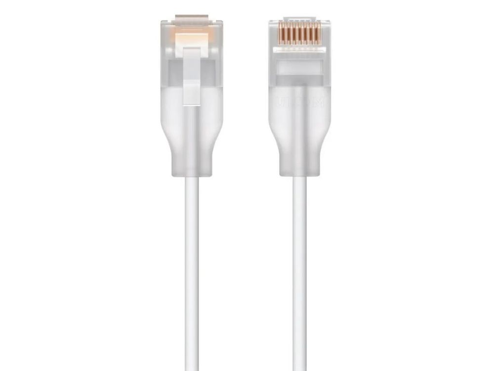 Set Patchcord Ubiquiti UniFi 24 de bucati, cat6, 15 cm, alb, UACC-Cable-Patch-EL-0.15M-W-24