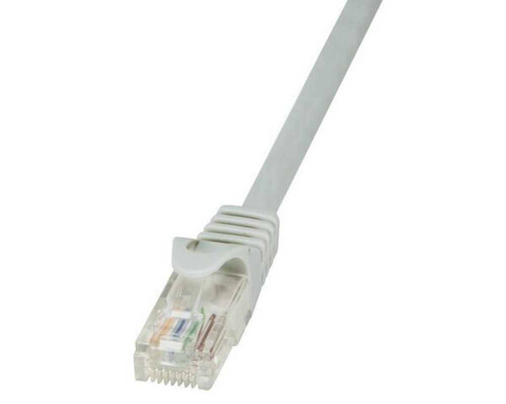Patchcord retea, CAT6, 1M, Gri, Logilink, CP2032U